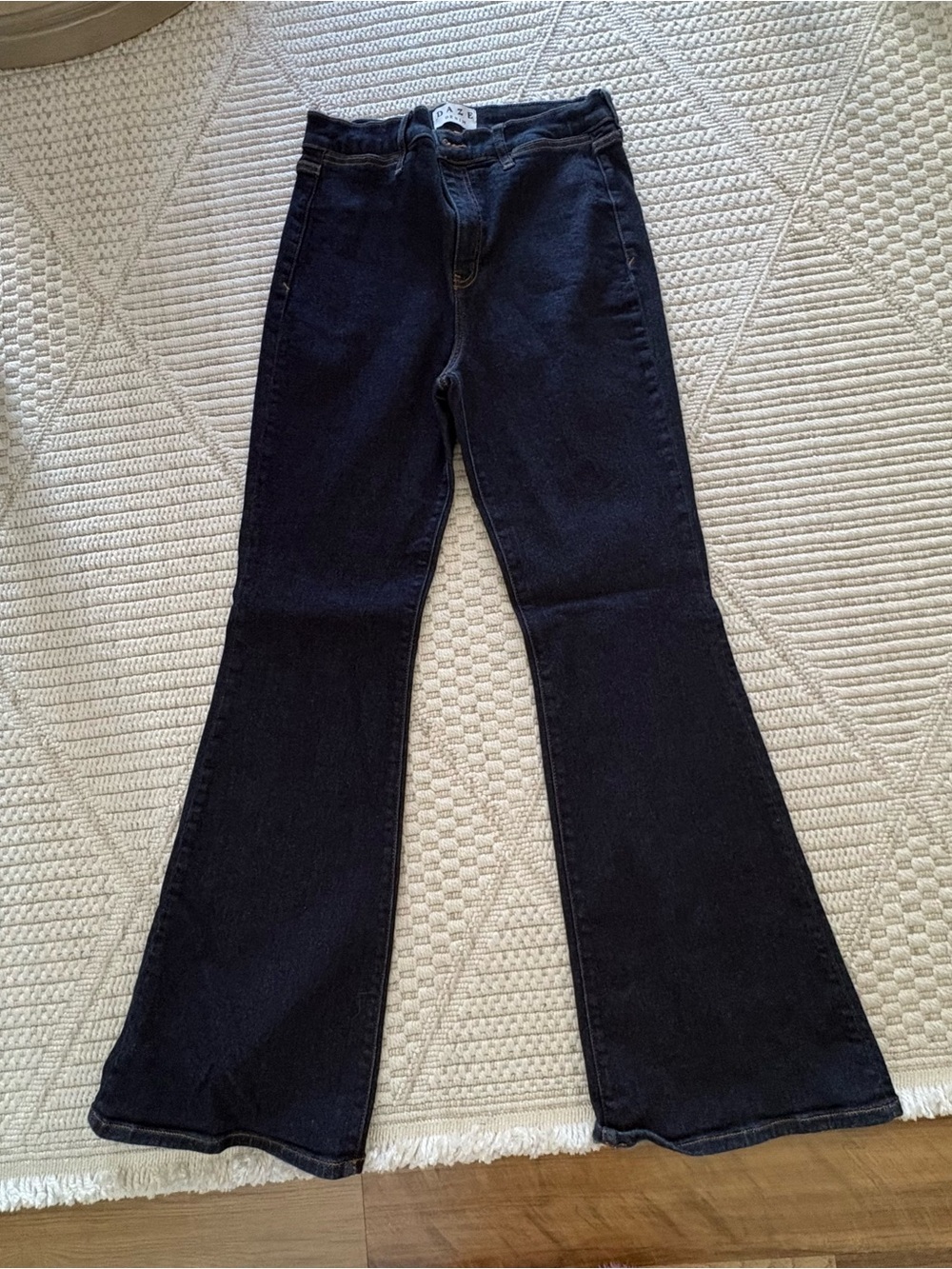 Women’s DAZE High-Rise Dark Denim Flare Jeans